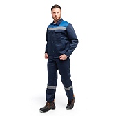 Костюм рабочий Спрут Стандарт 52-54 рост 182-188 см синий Костюм рабочий Спрут Стандарт 52-54 рост 182-188 см синий