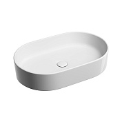 Раковина Ceramicanova Element 61 см накладная белая (CN6048)