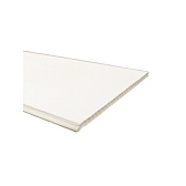 Панель ПВХ 250х2700х9 мм Век ламинированная белая 0,675 кв.м Панель ПВХ 250х2700х9 мм Век ламинированная белая 0,675 кв.м