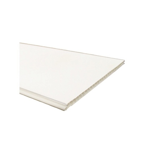 Панель ПВХ 250х2700х9 мм Век ламинированная белая 0,675 кв.м