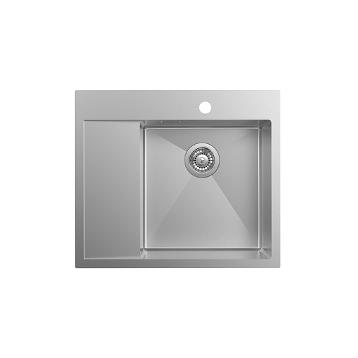 Мойка для кухни Iddis Haze 59х51х20 см врезная правая с крылом сталь сатин (HAZ59SRi77) Мойка для кухни Iddis Haze 59х51х20 см врезная правая с крылом сталь сатин (HAZ59SRi77)