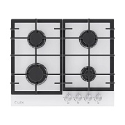 Варочная панель газовая Lex GVG 642A WH 4 конфорки белая Варочная панель газовая Lex GVG 642A WH 4 конфорки белая