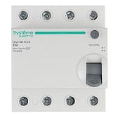 УЗО Systeme Electric City9 Set ВДТ 25А 3P+N тип AC 30 мА 6 кА (C9R36425) УЗО Systeme Electric City9 Set ВДТ 25А 3P+N тип AC 30 мА 6 кА (C9R36425)