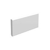 Плинтус кварцевый Alpine Floor Grand Sequoia 11х80х2200 мм белый матовый (SK 11-0)