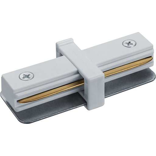 Коннектор для однофазного шинопровода прямой Navigator NLT белый (95512) Коннектор для однофазного шинопровода прямой Navigator NLT белый (95512)