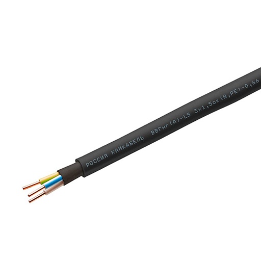 Кабель Камкабель ВВГнг(А)-LS 3х1,5 (100 м)