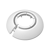 Обвод для труб ПВХ декоративный Ideal 25-34 мм белый (2 шт.) Обвод для труб ПВХ декоративный Ideal 25-34 мм белый (2 шт.)