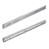 Направляющие шариковые 450 мм полного выдвижения (1 комплект)
