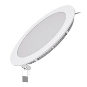 Светильник встраиваемый светодиодный белый 12 Вт 3000К IP20 Gauss Slim ДВО (939111112) Светильник встраиваемый светодиодный белый 12 Вт 3000К IP20 Gauss Slim ДВО (939111112)