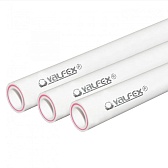 Труба полипропиленовая Valfex армированная стекловолокном 40х4000 мм PN25