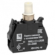 Лампа сменная EKF PROxima ХВ4 39х32х10 мм 230 В IP40 с основанием пластиковая белая (XB4-EML-W) Лампа сменная EKF PROxima ХВ4 39х32х10 мм 230 В IP40 с основанием пластиковая белая (XB4-EML-W)