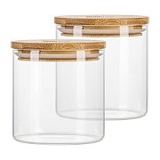Банка стеклянная Master House Тауэр 0,7 л с крышкой (2 шт.) Банка стеклянная Master House Тауэр 0,7 л с крышкой (2 шт.)