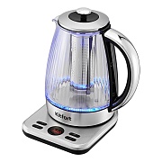 Электрический чайник Kitfort КТ-6711 1,7 л с регулировкой температуры серый