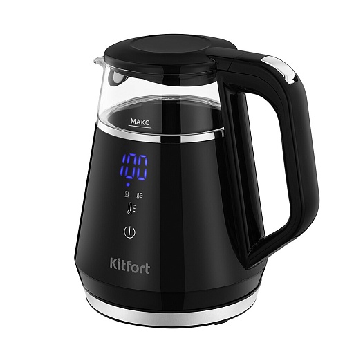 Электрический чайник Kitfort КТ-6696 1 л черный