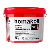 Клей для гибких напольных покрытий Homa Homakoll 186 Prof 10 кг Клей для гибких напольных покрытий Homa Homakoll 186 Prof 10 кг