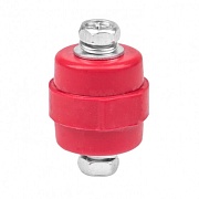 Изолятор EKF PROxima SM-25 IP30 275 А с болтом и шайбой пластиковый красный (10 шт.) (plc-sm-25)