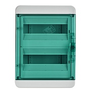 Щит распределительный навесной IEK Tekfor КМПн-24 пластиковый IP65 410х300х153 мм 24 модуля прозрачная дверь