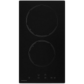 Варочная панель электрическая Krona Edel 30 BL TK 2 конфорки черная