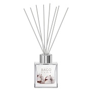 Аромадиффузор с палочками Bago home Свежий хлопок 100 мл