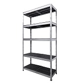Стеллаж металлический AR Shelving Allroad Budget 1800х500х380 мм 5 полок