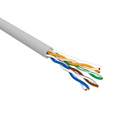 Интернет-кабель (витая пара) U/UTP CAT5e 4х2х0,48 мм CU PVC Rexant Light серый