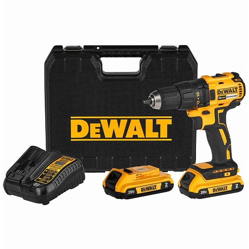 Дрель-шуруповерт аккумуляторная DeWalt DCD7771D2 20 В 2 Ач Li-Ion 2 АКБ и ЗУ Дрель-шуруповерт аккумуляторная DeWalt DCD7771D2 20 В 2 Ач Li-Ion 2 АКБ и ЗУ