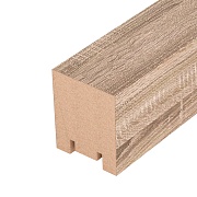 Декоративная рейка МДФ 30х40х2700 мм дуб сонома Stella