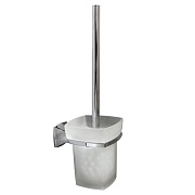 Ершик для унитаза WasserKraft Wern подвесной стекло/металл хром (K-2527) Ершик для унитаза WasserKraft Wern подвесной стекло/металл хром (K-2527)