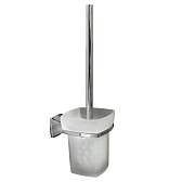 Ершик для унитаза WasserKraft Wern подвесной стекло/металл хром (K-2527) Ершик для унитаза WasserKraft Wern подвесной стекло/металл хром (K-2527)