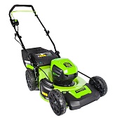 Газонокосилка аккумуляторная Greenworks GD60LM46HP 60В Li-Ion без АКБ и ЗУ (2502807) Газонокосилка аккумуляторная Greenworks GD60LM46HP 60В Li-Ion без АКБ и ЗУ (2502807)
