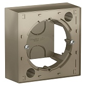 Коробка монтажная Systeme Electric AtlasDesign накладная шампань (ATN000500) Коробка монтажная Systeme Electric AtlasDesign накладная шампань (ATN000500)