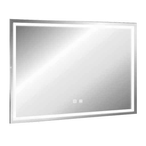 Зеркало с подсветкой прямоугольное 80х60 см с сенсорным включением Abber See (AG6104SP)