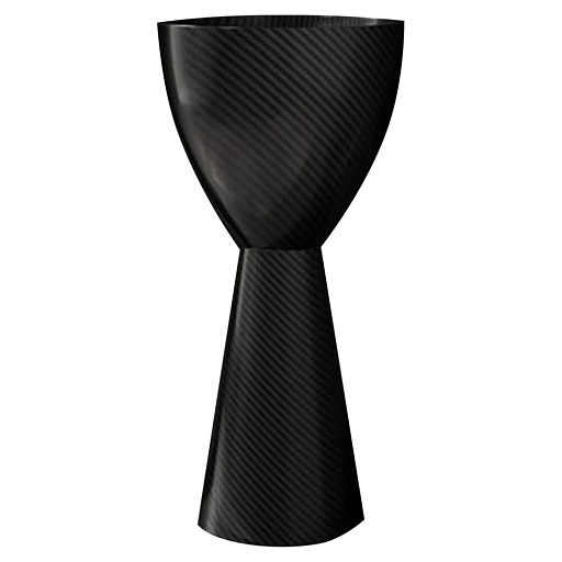 Раковина Abber Karbon 450 мм напольная черная (AK2003)