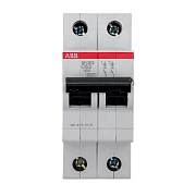 Автоматический выключатель модульный ABB SH202 2P 63А тип C 6 кА 400 В (2CDS212001R0634) Автоматический выключатель модульный ABB SH202 2P 63А тип C 6 кА 400 В (2CDS212001R0634)