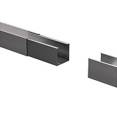 Профиль соединительный для кубообразной рейки 40х30 мм Профиль соединительный для кубообразной рейки 40х30 мм