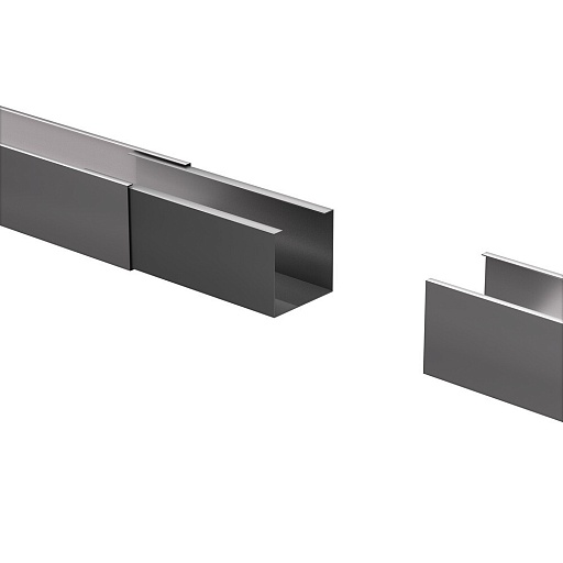 Профиль соединительный для кубообразной рейки 40х30 мм Профиль соединительный для кубообразной рейки 40х30 мм