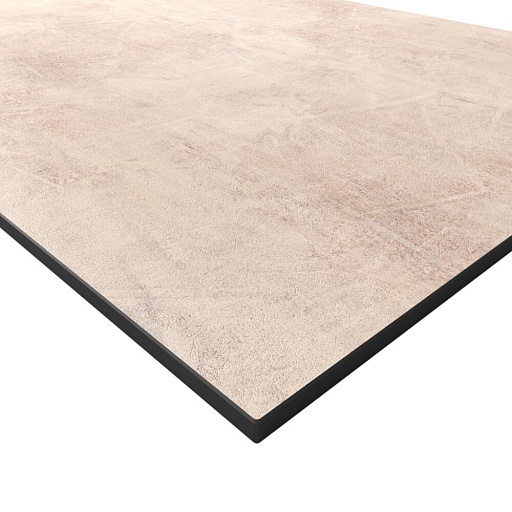 Столешница naples 600х500х12 мм компакт-ламинат с плинтусом Slotex