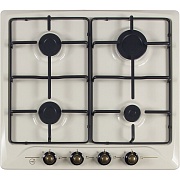 Варочная панель газовая MBS PG-607IV 4 конфорки бежевая