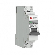 Автоматический выключатель EKF PROxima ВА 47-63 1P 8А тип B 4,5 кА 230 В на DIN-рейку (mcb4763-1-08B-pro)