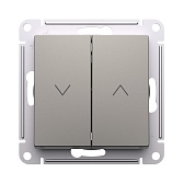 Кнопка управления жалюзи Systeme Electric AtlasDesign встраиваемая шампань (ATN000519) Кнопка управления жалюзи Systeme Electric AtlasDesign встраиваемая шампань (ATN000519)