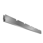 Элемент для потолка грильято GL15 100х100х38х15 мм «мама» 0,6 м серый RAL 7004 Grand Line