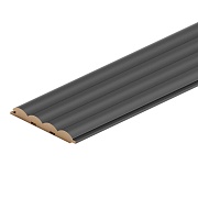 Панель МДФ 3D black lead 2700х119х16 мм Stella 0,32 кв.м