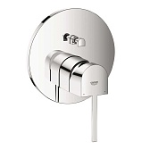 Смеситель для душа скрытого монтажа GROHE Plus 24060003 внешняя часть с переключением Смеситель для душа скрытого монтажа GROHE Plus 24060003 внешняя часть с переключением