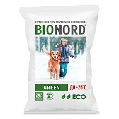Реагент противогололедный Bionord Green -25 °С 23 кг Реагент противогололедный Bionord Green -25 °С 23 кг