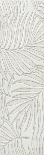 Плитка бордюр Kerama Marazzi Тессуто листья серая 250x77x8 мм