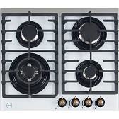 Варочная панель газовая MBS PG-615WH classic 4 конфорки белая