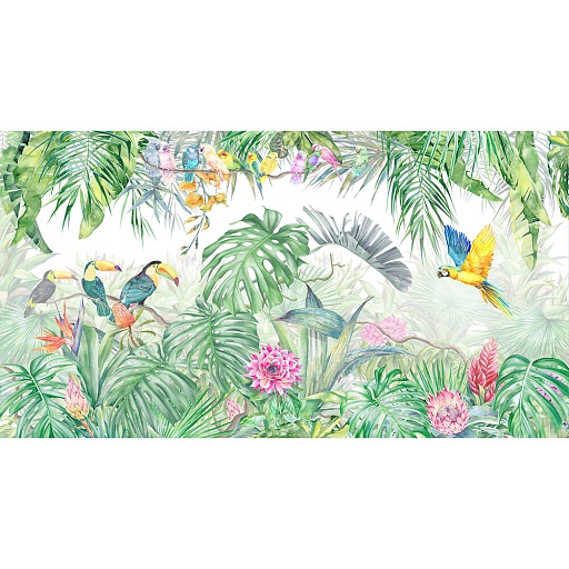 Фотообои Фотообойкин Тропический лес Pt-071_5 (5х2,7 м)
