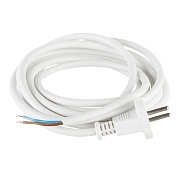 Шнур сетевой с вилкой 3,0 м ПВС-ВП 2х0,75 кв.мм 10 А Партнер-Электро белый (ЦБ-00013566/4511) Шнур сетевой с вилкой 3,0 м ПВС-ВП 2х0,75 кв.мм 10 А Партнер-Электро белый (ЦБ-00013566/4511)