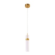 Светильник светодиодный подвесной Arte Lamp Misty 4000К 6 Вт 1 кв.м медь IP20 (A2950SP-5PB)