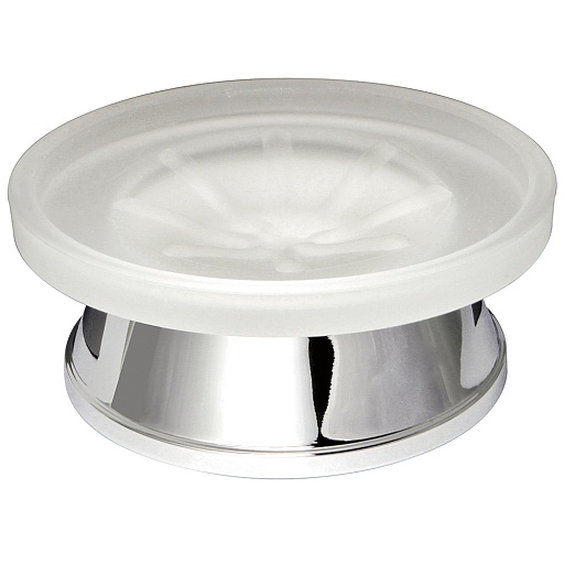 Мыльница для ванной WasserKraft K-2400 настольная металл/стекло хром (K-2429) Мыльница для ванной WasserKraft K-2400 настольная металл/стекло хром (K-2429)